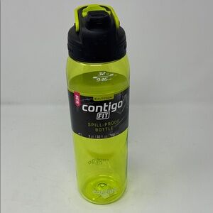 Contigo Fit Tritan AUTOSEAL Water Bottle 32 oz - Neon Yellow (Bolt)